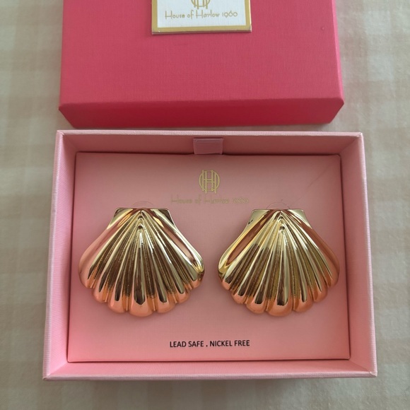 House of Harlow Shell Earrings - Picture 2 of 2